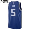 Canotte Bambino Sacramento Kings De Aaron Fox Nike 2023-24 City Edition Blu Swingman